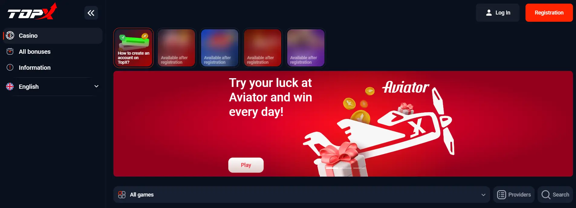 aviator topx game
